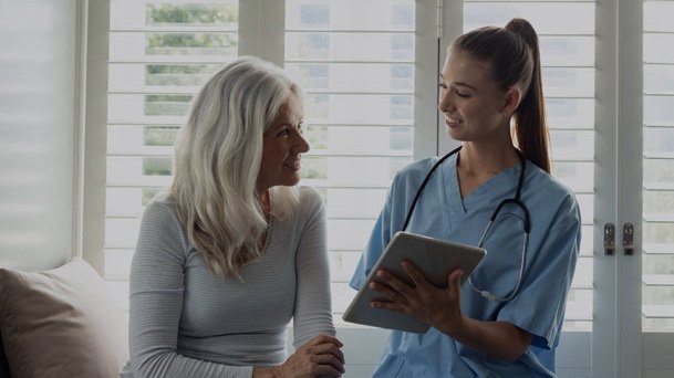 Physician discussing a GLP-1 treatment plan