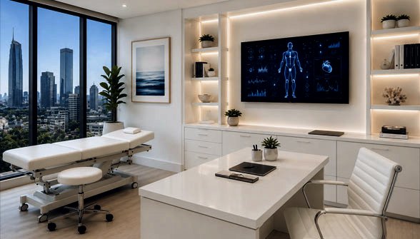 Private concierge consultation suite