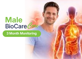Male BioCare Core - 3 Months Monitoring</br> At Our Clinical Location
